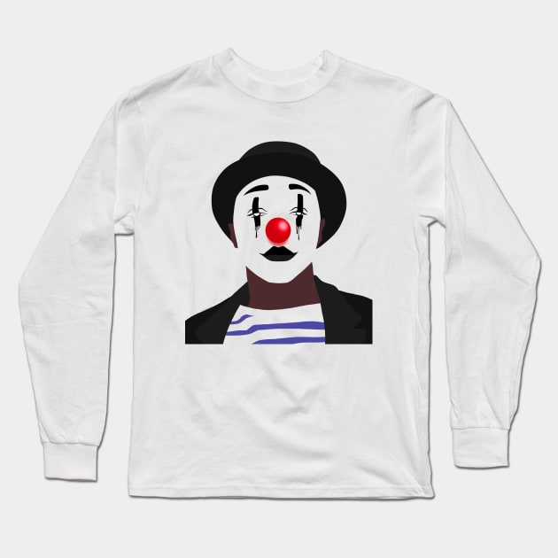 Soprano Clown Long Sleeve T-Shirt by TheTigrou78